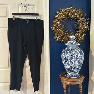 Men’s FootJoy Athletic Blue Five Pocket Performance Golf Pants Size 36